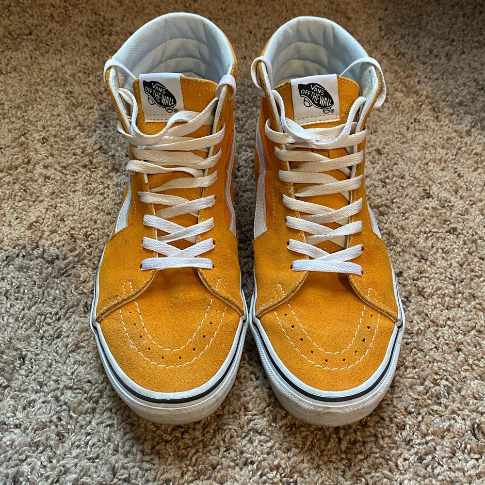 Yellow High Vans